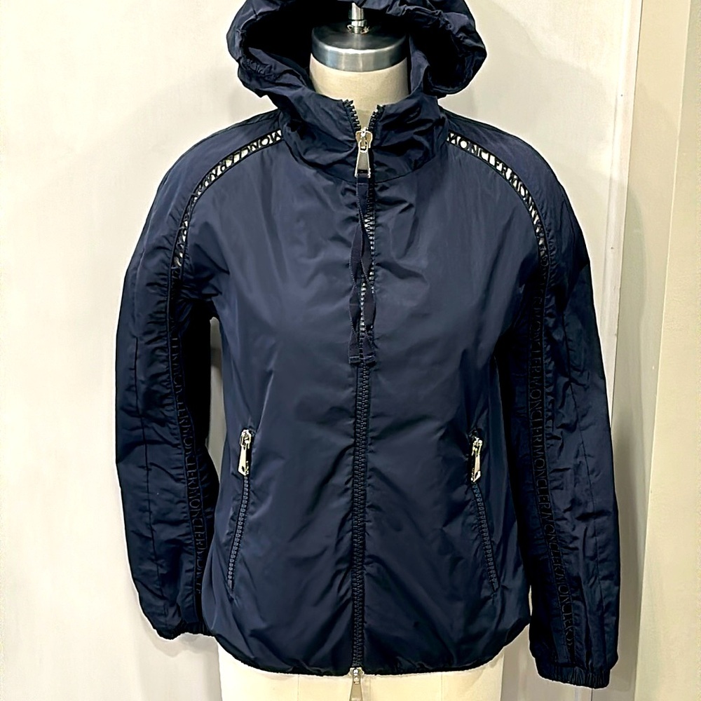 Moncler Navy Ecarlate Rain Jacket size Small